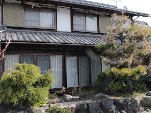 南向きの入り口