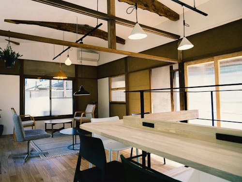 2階はゆったりとできるカフェ