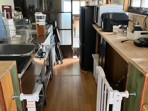 滞在場所 キッチン