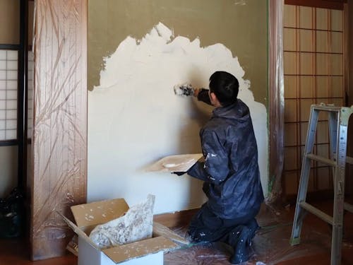 住宅も自然素材でDIY