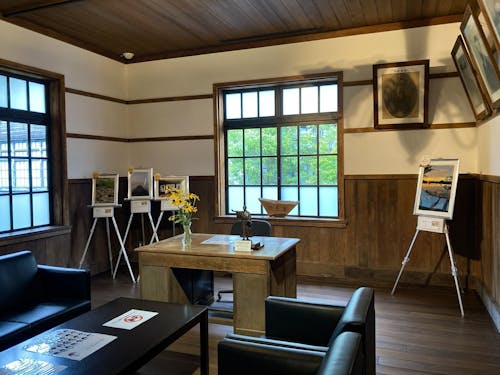 第1回受賞作品は2025年夏、期間限定で萩明倫学舎の校長室に展示されています