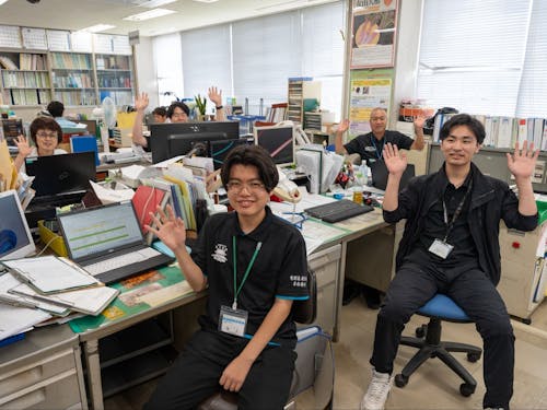 農林課農政係事務室