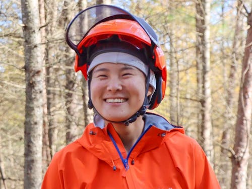 九戸村の先輩移住者 上野早紀さん