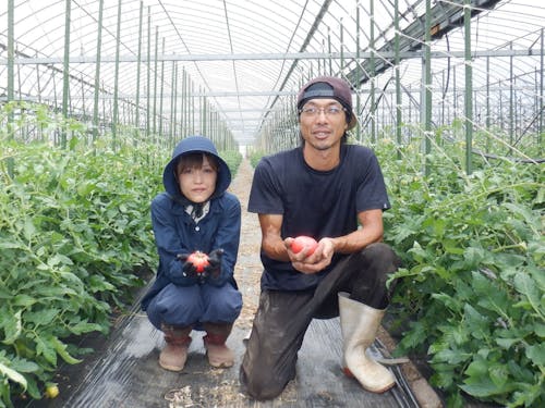 先輩就農者の藤原大輔さん(萩市むつみ地域)