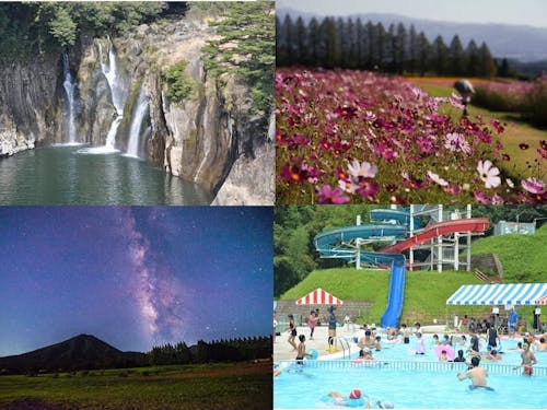 食の他に季節ごとの花やきれいな星空など、年中自然を感じることができます。