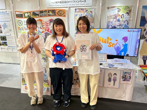 三条市が舞台になったアニメで大阪万博に地域おこし協力隊で出展