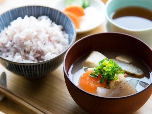 胃腸に優しい汁飯香。