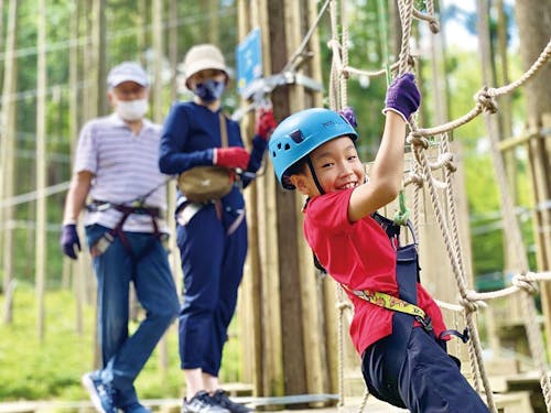 賞品(フォレストアドベンチャー栗東 無料体験券)