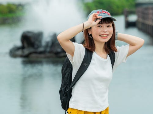 「アウトドアの魅力にハマりました!」と日野さん