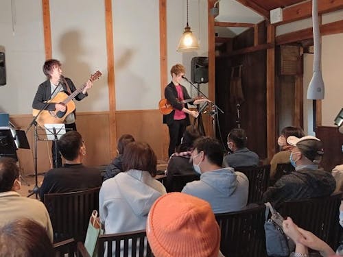 ゲストハウスでの交流イベント