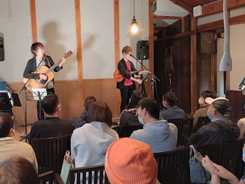 ゲストハウスでの交流イベント