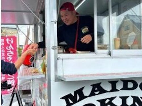 キッチンカー事業「けんちゃんたこ焼き」をスタートさせた協力隊OB