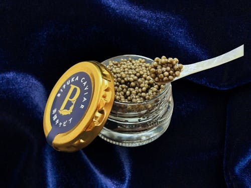 毎年11月頃にキャビアづくりを行っています