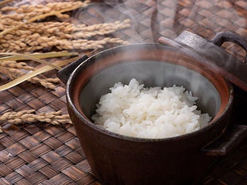 炊き立ての「土佐天空の郷」(本山町)
