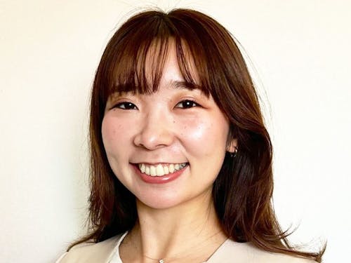 ブリューエン株式会社の田中さん。社会のジェンダーギャップ解消へ挑戦し続けている。