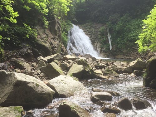 小川地区の景観②（鹿の子滝）