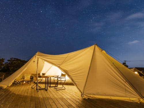 アウトドア宿泊施設『Snow Peak FIELD SUITE』