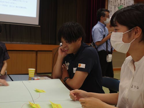 多くの村民と一緒に募集内容を考えました
