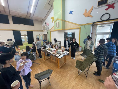 雨天時も屋内会場ありますので、快適です