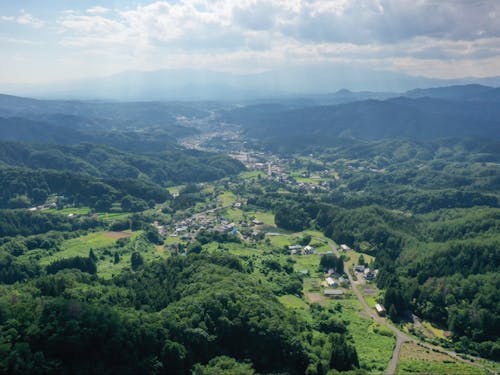 【町の風景】四季が織りなす、川俣町のふるさとの眺め
