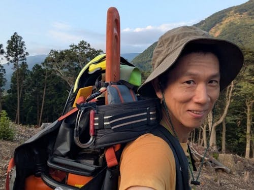 林業　森岡康亘さん