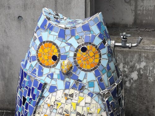 パリパリパークのミミズク