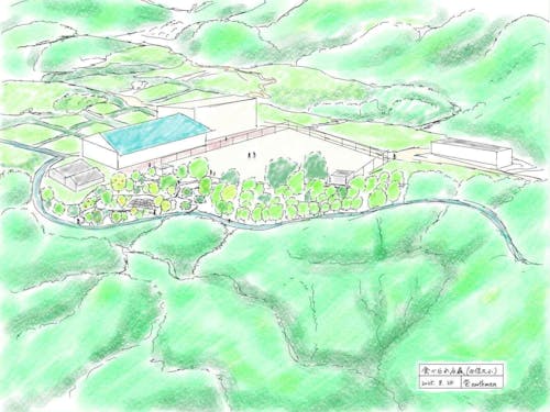 里山再生のデザインイメージ(原案)