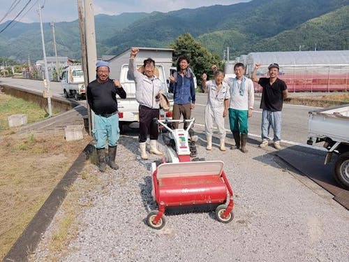 みんなでお待ちしています!住民みんなが温かな雰囲気です!