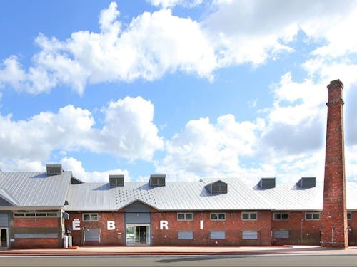 北海道遺産認定の「江別のれんが」。市内には数多くのれんが建造物が現存しています。