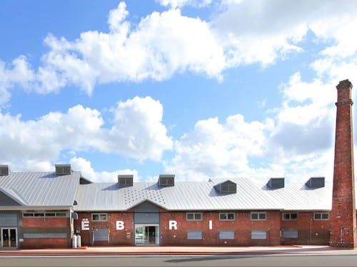 北海道遺産認定の「江別のれんが」。市内には数多くのれんが建造物が現存しています。