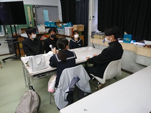 生徒同士も仲が良くて和気あいあい