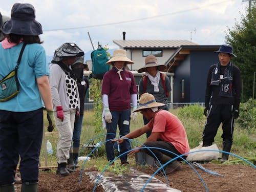寅本さんの自然栽培講座は様々なタイミングで開催されています