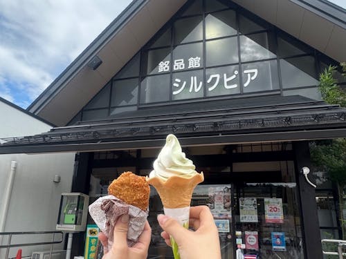 道の駅で川俣町のお土産をチェック！