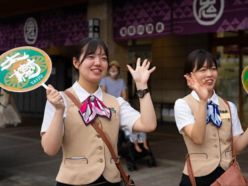 地域の方々との交流も。協力関係者の方々からも愛されるサービスを目指します！