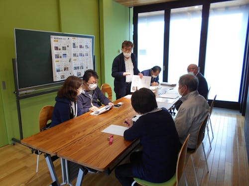 住宅診断(説明会)の様子