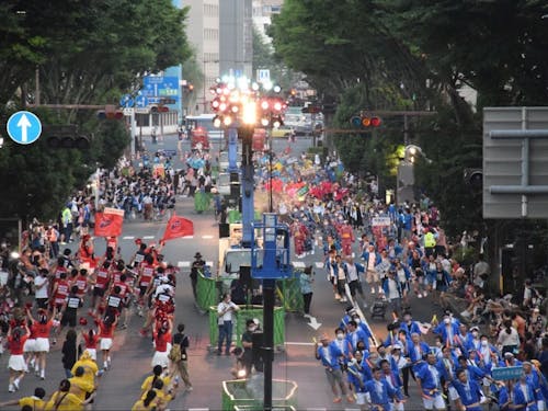 いわきおどり@いわき駅前大通り