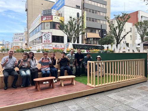 いわき駅前公園化計画@いわき駅前大通り
