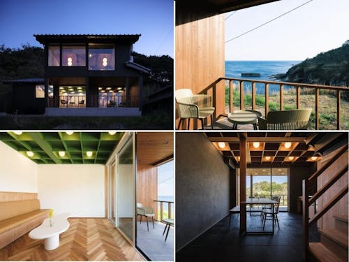 大垣さんが運営する一棟貸しの宿「umieru」