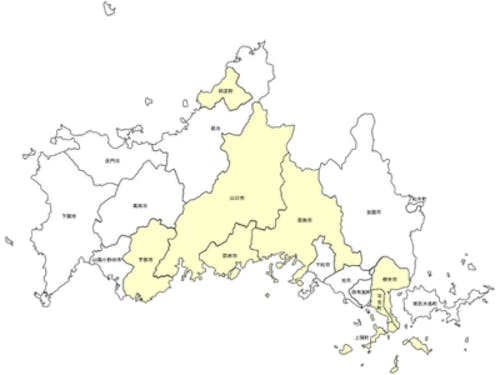 山口県から参加の市や町はこちら！