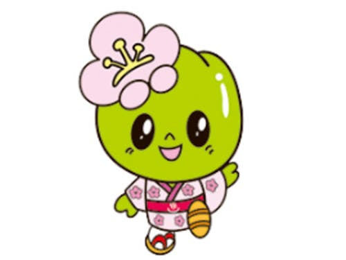 （参考）こうめちゃん（安中市マスコットキャラクター）