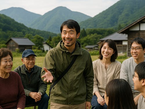 スキルを活かした地域コミュニティづくり（※画像はイメージです）