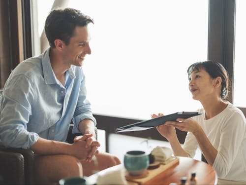 お客様一人ひとりにしっかりと時間や手間をかけておもてなし。