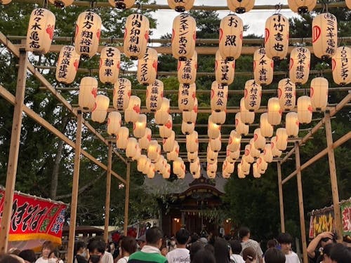 合併前の各町ごとのお祭りが残っている