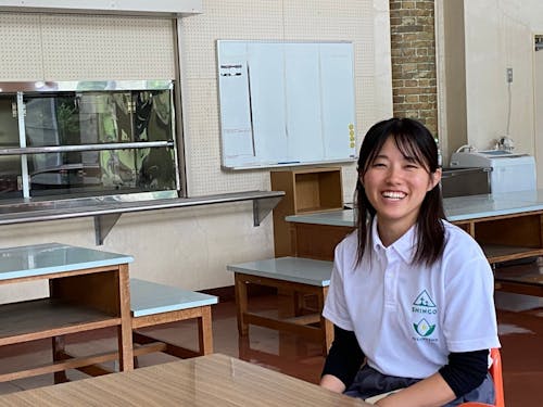 先輩協力隊員の清水さん