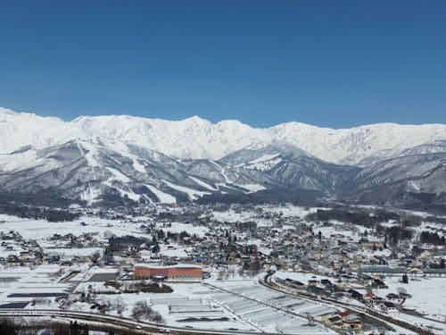 駅前からの景色