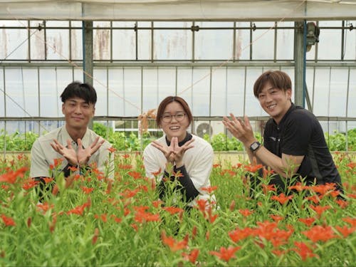 現役の協力隊員３名