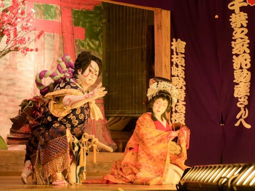 江戸時代から続く檜枝岐歌舞伎