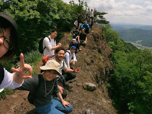 マネージャー企画の研修で、隊員たちとの登山を楽しみました!