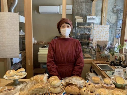 中央町で移住した方が営むパン屋さん