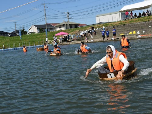「城原川ハンギーまつり」は、大人も子どもも楽しめるウォーターイベント